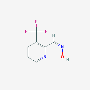 N-{[3-(Trifluoromethyl)pyridin-2-yl]methylidene}hydroxylamine图片