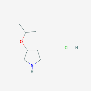 3-(1-Methylethoxy)pyrrolidine Hydrochloride图片
