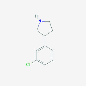 3-(3-Chlorophenyl)pyrrolidine图片