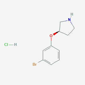 (R)-3-(3-BROMOPHENOXY)PYRROLIDINE HCL图片