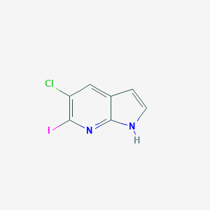 5-Chloro-6-iodo-1H-pyrrolo[2,3-b]pyridine图片
