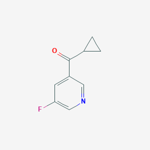 3-cyclopropanecarbonyl-5-fluoropyridine图片