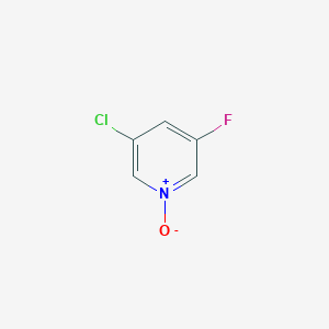 3-Chloro-5-fluoropyridine 1-oxide图片