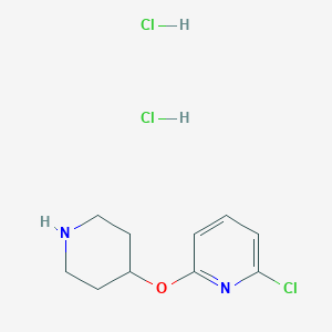 2-Chloro-6-(piperidin-4-yloxy)-pyridine dihydrochloride图片