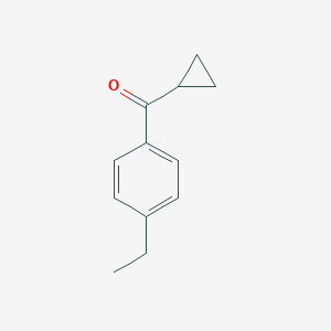 cyclopropyl 4-ethylphenyl ketone图片