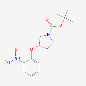(S)-tert-Butyl 3-(2-nitrophenoxy)pyrrolidine-1-carboxylate图片