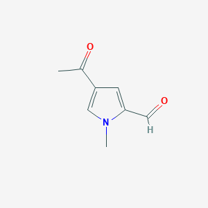 4-acetyl-1-methyl-1H-pyrrole-2-carbaldehyde图片