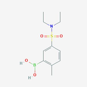 N,N-Diethyl 3-borono-4-methylbenzenesulfonamide图片
