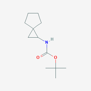 tert-Butyl N-spiro[2,4]heptan-1-yl carbamate图片