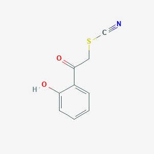2-(2-Hydroxyphenyl)-2-oxoethyl thiocyanate图片