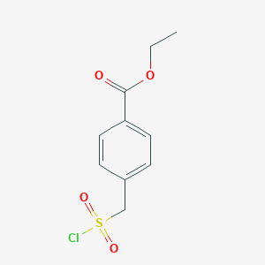 Ethyl 4-[(chlorosulfonyl)methyl]benzoate图片