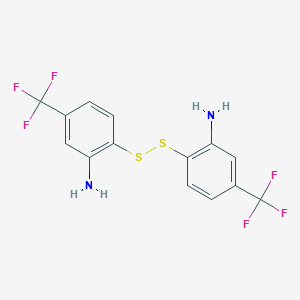 2-Amino-4-trifluoromethylphenyl Disulfide图片