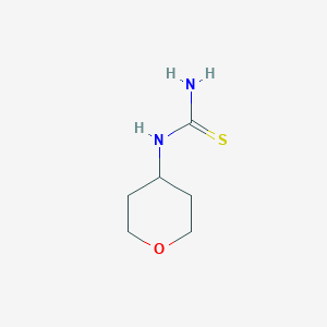 (Oxan-4-yl)thiourea图片