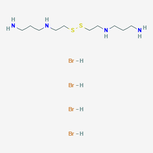 Bis[2-(3-aminopropylamino)ethyl]disulfide Tetrahydrobromide图片