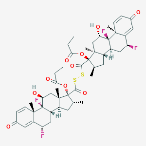 Desfluoromethyl Fluticasone Propionate Disulfide图片