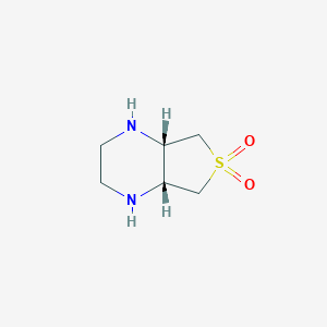 cis-Octahydrothieno[3,4-b]pyrazine 6,6-dioxide图片