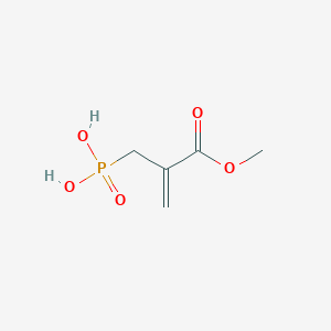 (3-Methoxy-2-methylidene-3-oxopropyl)phosphonic Acid图片