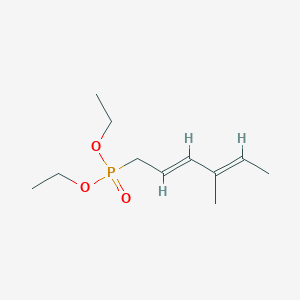 [(2E,4E)-4-Methyl-2,4-hexadienyl]phosphonic Acid Diethyl Ester图片