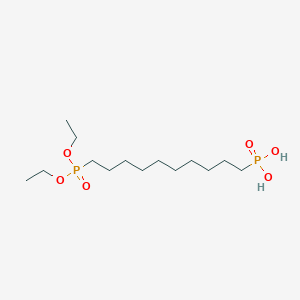 [10-(Diethoxy-phosphoryl)-decyl]-phosphonic acid图片