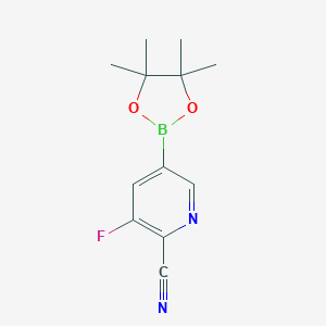 2-氰基-3-氟吡啶-5-硼酸频哪醇酯图片