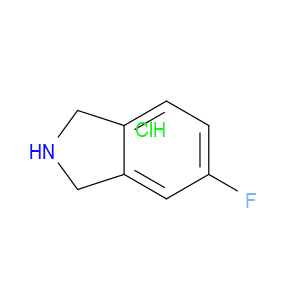 5-fluoro-2,3-dihydro-1H-isoindole hydrochloride图片