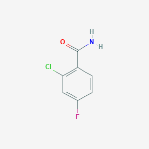2-Chloro-4-fluorobenzamide 97%图片