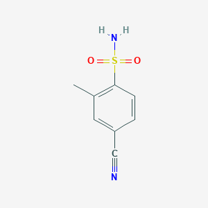 4-cyano-2-methylbenzene-1-sulfonamide图片