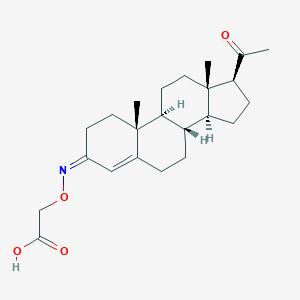 Progesterone 3-(O-carboxymethyl)oxime图片