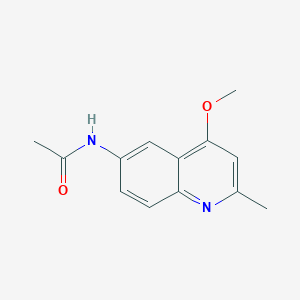 N-(4-Methoxy-2-methyl-6-quinolinyl)acetamide图片