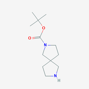 tert-butyl2,7-diazaspiro[4,4]nonane-2-carboxylate图片