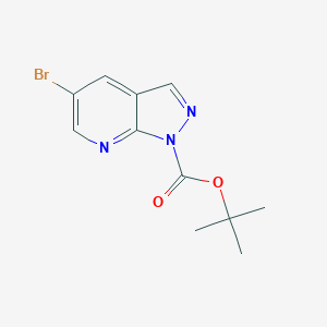 1-Boc-5-溴-1H-吡唑并[3,4-b]吡啶图片