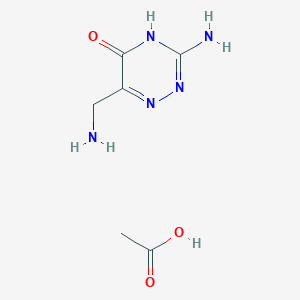 3-氨基-6-(氨基甲基)-1,2,4-噻嗪-5(4H)-乙酸酮图片