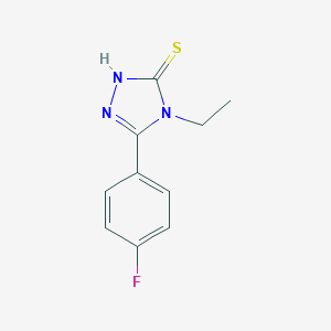 4-Ethyl-5-(4-fluorophenyl)-1,2,4-triazole-3-thiol图片