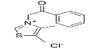 4,5-二甲基-3-(2-氧代-2-苯基乙基)噻唑氯化物图片