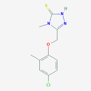 5-[(4-chloro-2-methylphenoxy)methyl]-4-methyl-4H-1,2,4-triazole-3-thiol图片