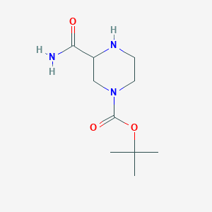 4-Boc-2-哌嗪羧胺图片