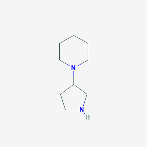 1-Pyrrolidin-3-yl-piperidine图片
