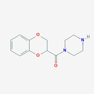 1-(1,4-Benzodioxane-2-carbonyl)piperazine图片
