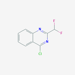 4-Chloro-2-(difluoromethyl)quinazoline图片