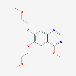 4-Methoxy-6,7-bis(2-methoxyethoxy)quinazoline图片