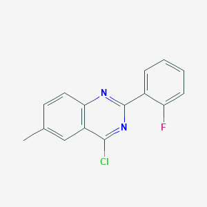 4-Chloro-2-(2-Fluorophenyl)-6-Methylquinazoline图片