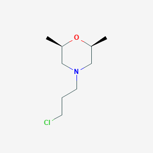 (2R,6S)-4-(3-Chloropropyl)-2,6-dimethylmorpholine图片