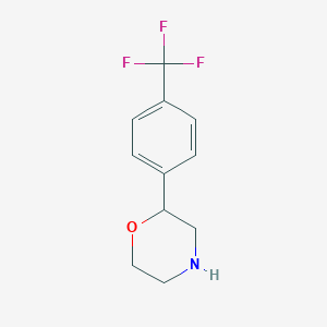 2-(4-(Trifluoromethyl)phenyl)morpholine图片