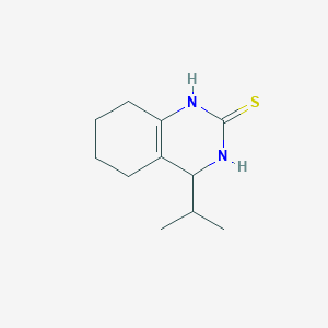 4-isopropyl-3,4,5,6,7,8-hexahydroquinazoline-2-thiol图片