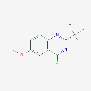 4-Chloro-6-Methoxy-2-(Trifluoromethyl)Quinazoline图片