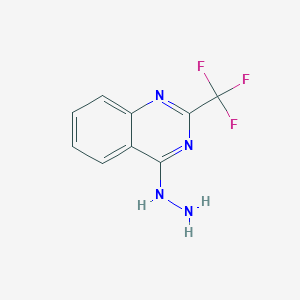 4-Hydrazino-2-(trifluoromethyl)quinazoline图片
