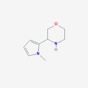 3-(1-methyl-1H-pyrrol-2-yl)morpholine图片