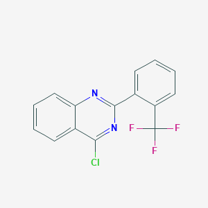 4-Chloro-2-[2-(trifluoromethyl)phenyl]quinazoline图片