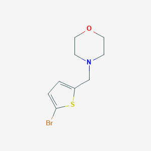 4-(5-Bromothiophen-2-ylmethyl)morpholine图片