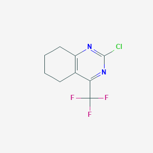 2-Chloro-4-(trifluoromethyl)-5,6,7,8-tetrahydroquinazoline图片